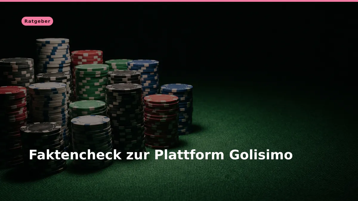 Faktencheck zur Plattform Golisimo
