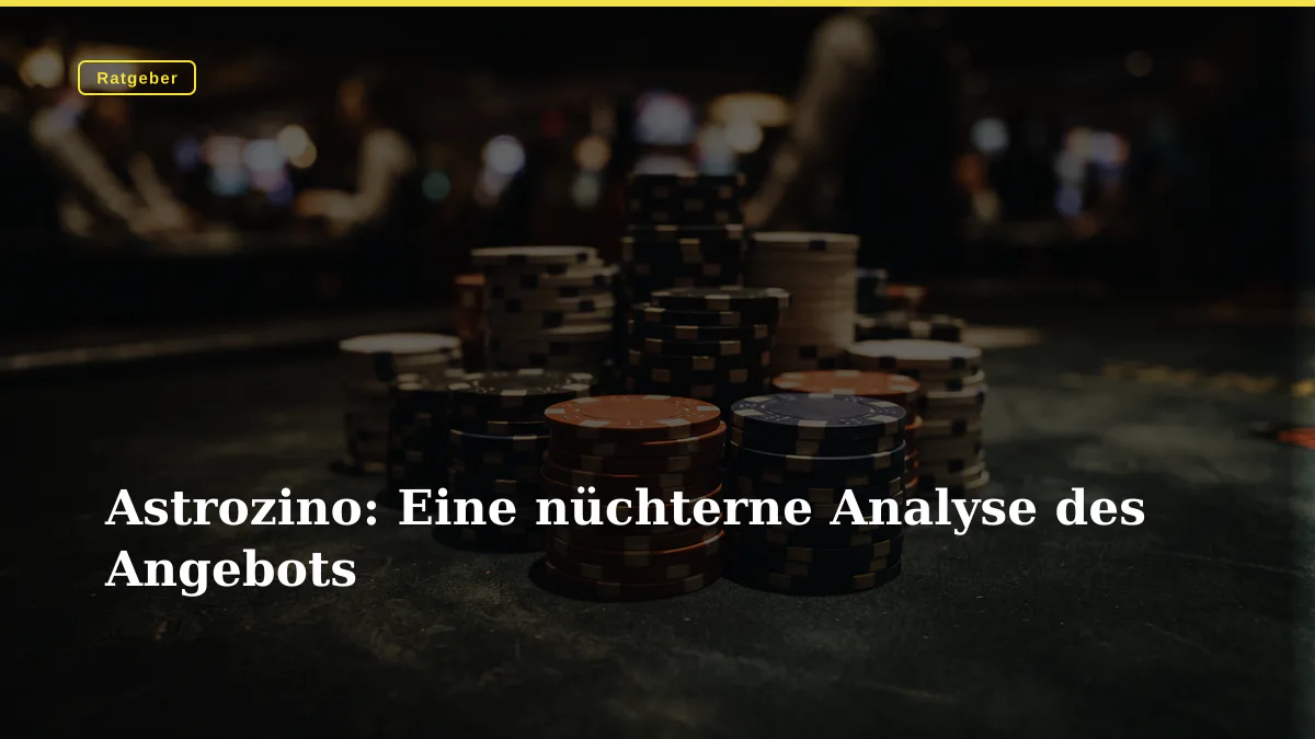 Astrozino: Eine nüchterne Analyse des Angebots
