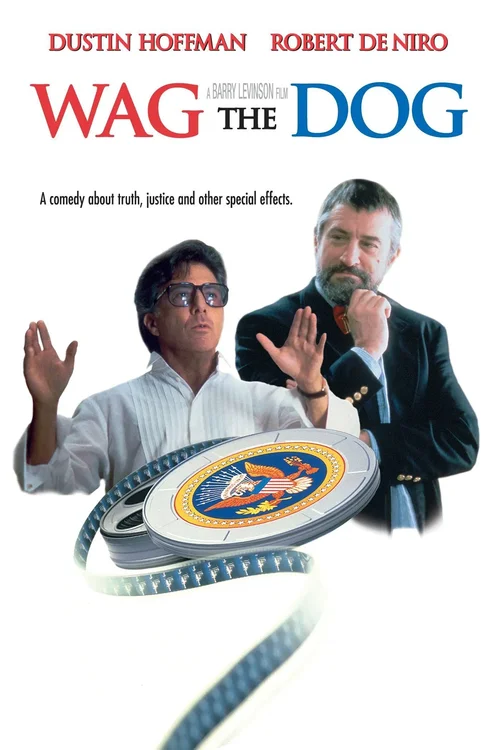Fakty i akty / Wag the Dog (1997) PL.1080p.WEB-DL.H264-BP007 / Lektor PL