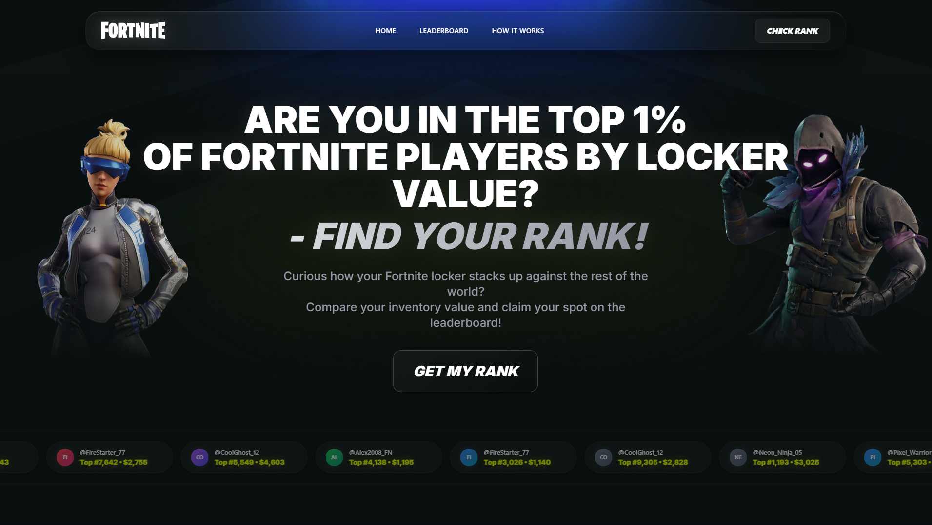 Stored capture of fortnity.shop