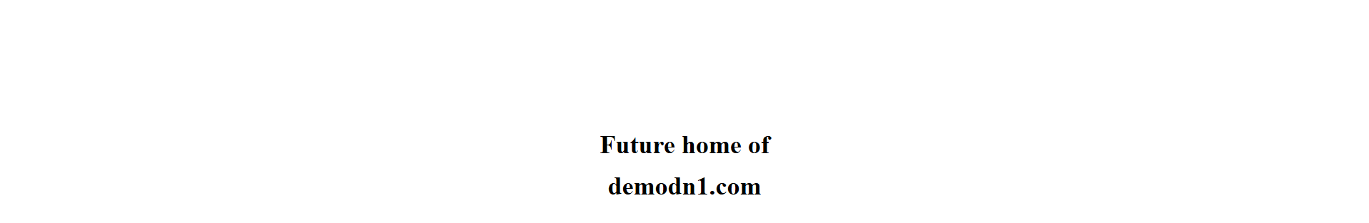 Stored capture of demodn1.com
