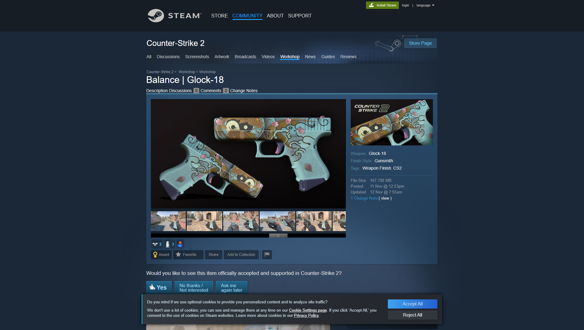 Stored capture of steamcommunitly-balanceglock.shop