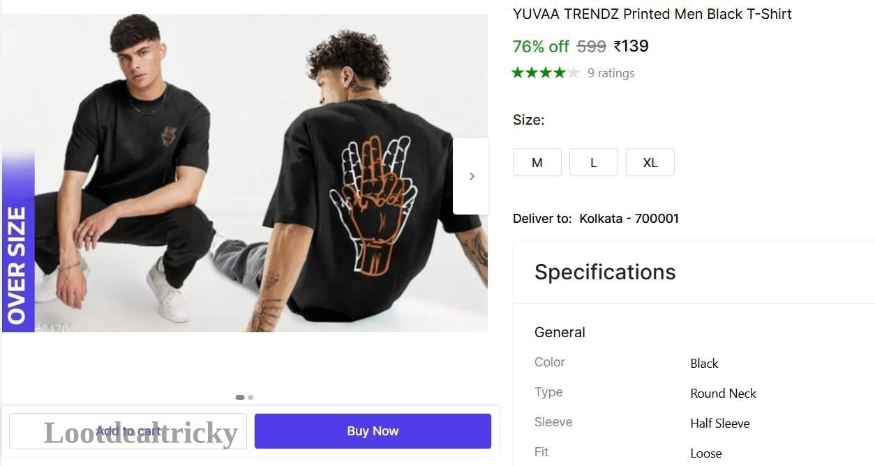   printed Men S – Just ₹139 | Limited Time Loot Offer