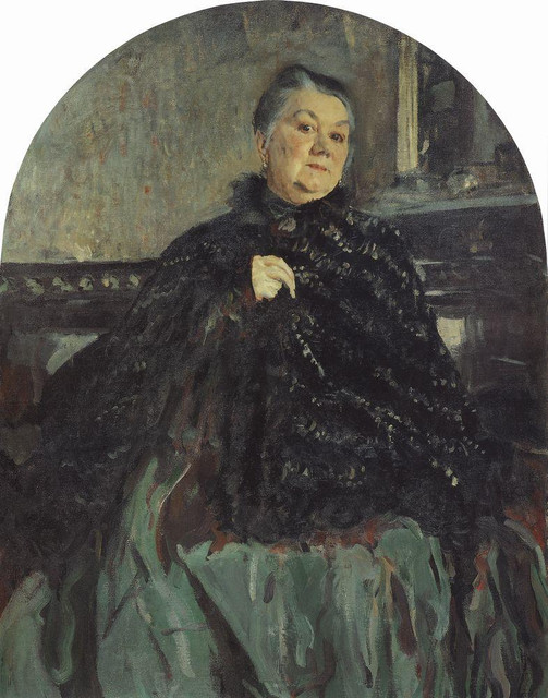 Портрет артистки Г Н Федотовой 1905