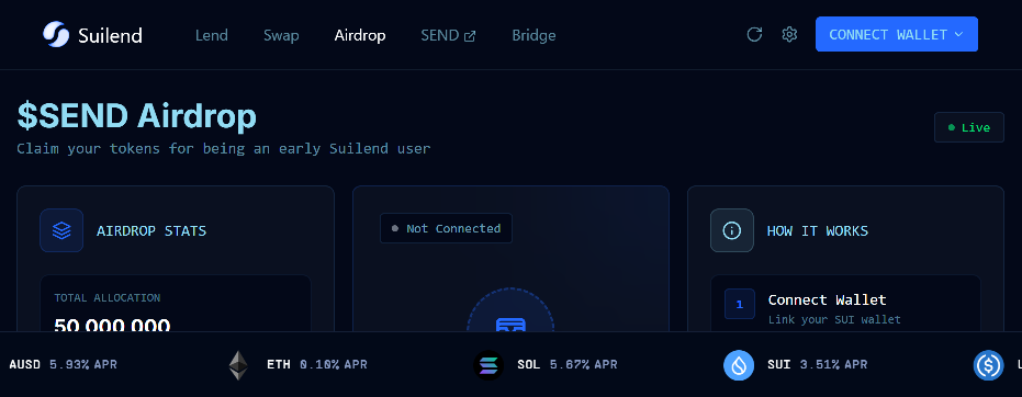 Screenshot of allocatlon-suilend.com