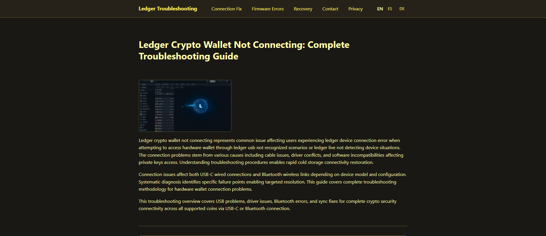 Stored capture of ledger-crypto-wallet-connect.com