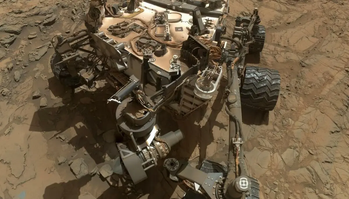 Rocky Roadblock for Mars Rover's Drill