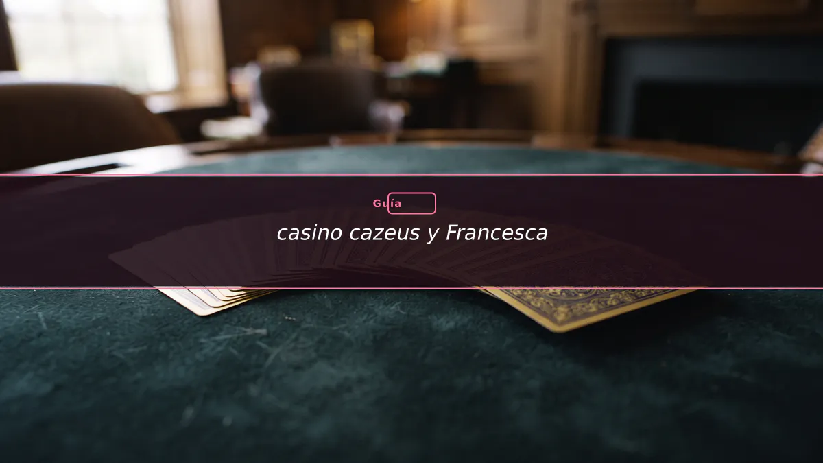 casino cazeus y Francesca