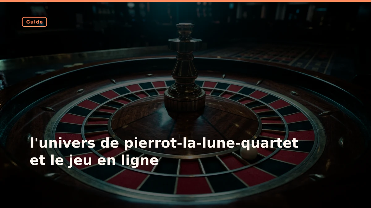 l'univers de pierrot-la-lune-quartet et le jeu en ligne