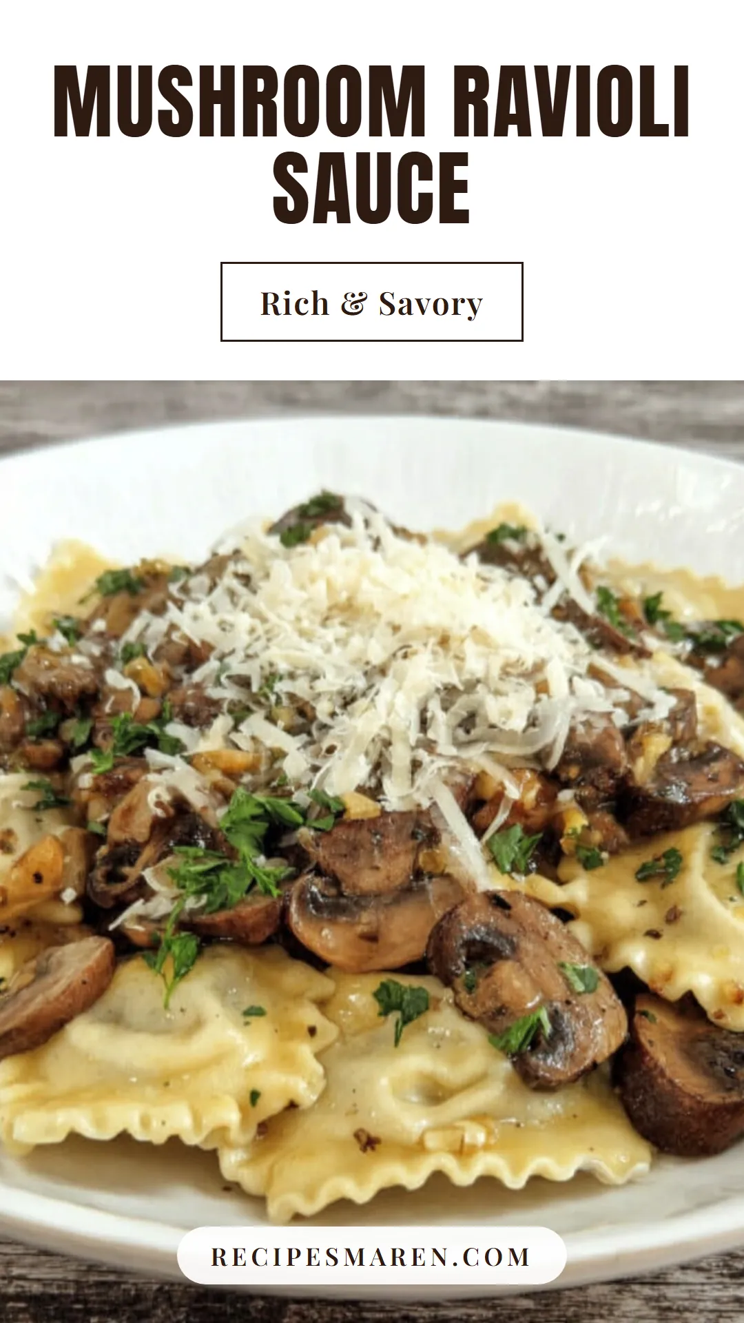 This creamy garlic mushroom ravioli sauce is a delightful addition to your pasta nights. Made with fresh mushrooms and a rich garlic-infused cream, this easy homemade sauce elevates your ravioli experience. It's perfect for a quick dinner when you're short on time but still want something delicious. Your family will love the savory flavor, and you’ll appreciate how simple it is to whip up. Click for the full recipe.