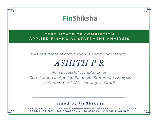 Ashith-P-R-Certificate-of-Completion-FSA