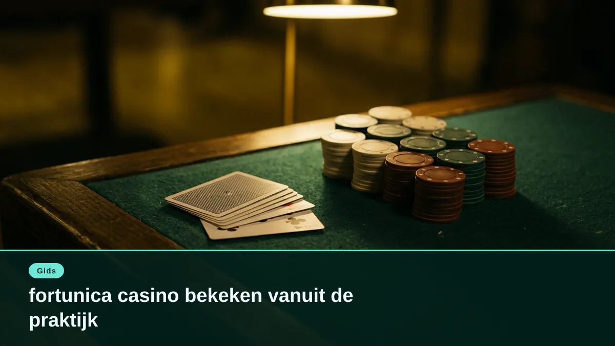 fortunica casino bekeken vanuit de praktijk