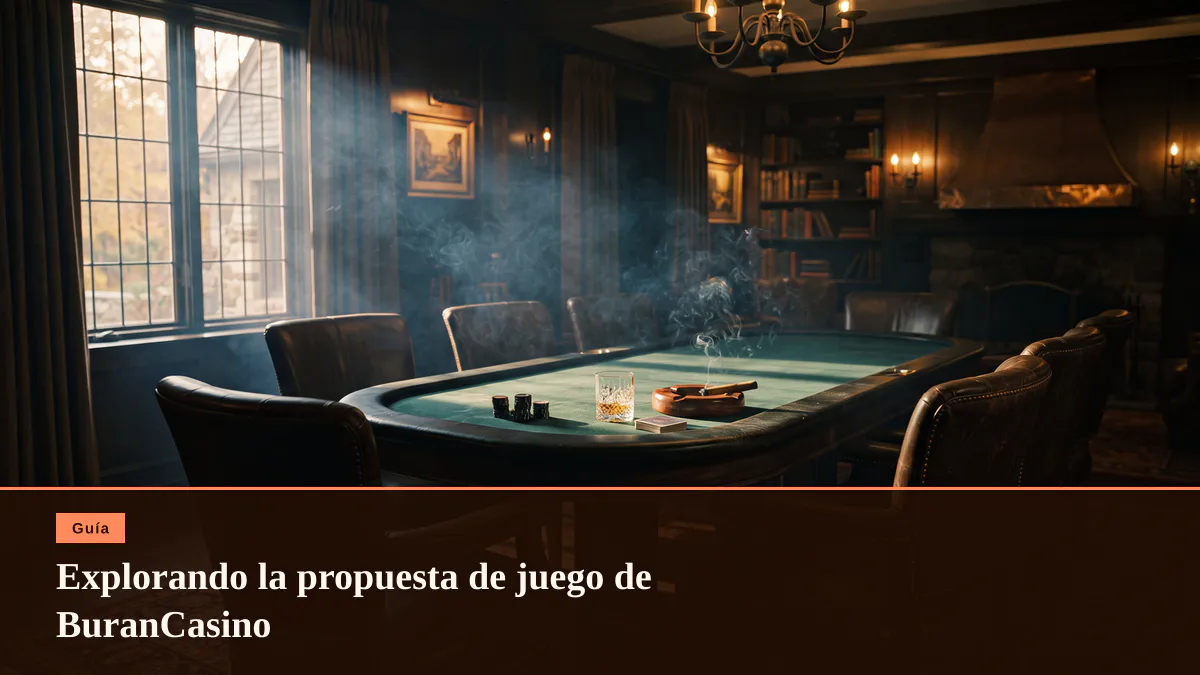 Explorando la propuesta de juego de BuranCasino
