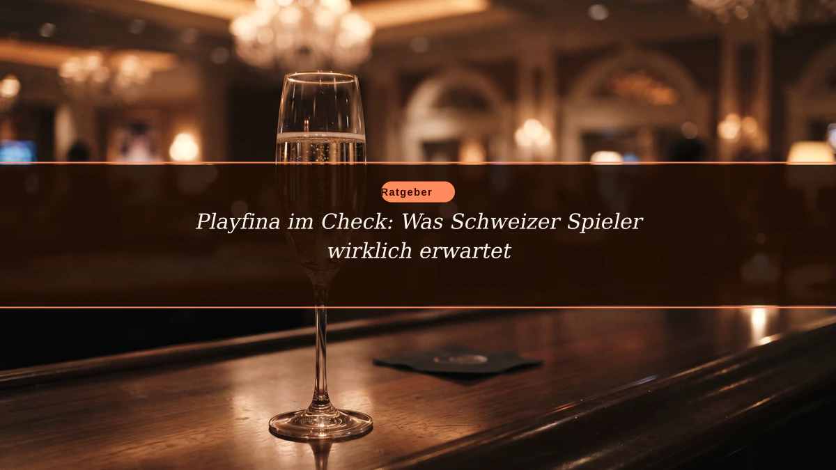 Playfina im Check: Was Schweizer Spieler wirklich erwartet