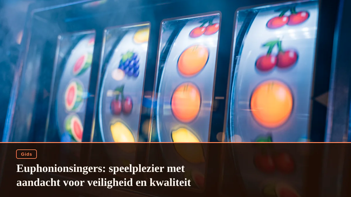 Euphonionsingers: speelplezier met aandacht voor veiligheid en kwaliteit