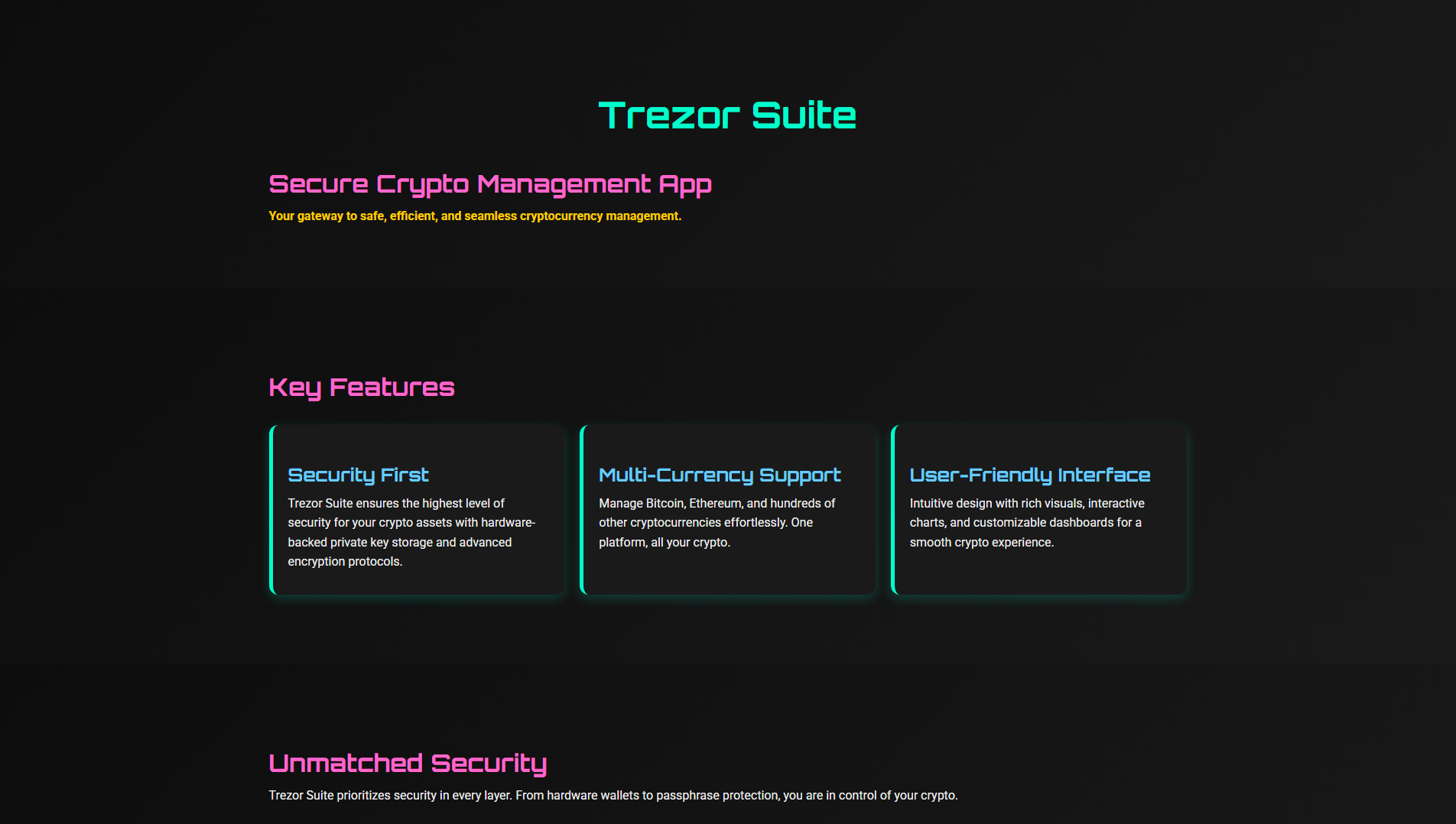 Stored capture of homepage-suites-trizo.pages.dev