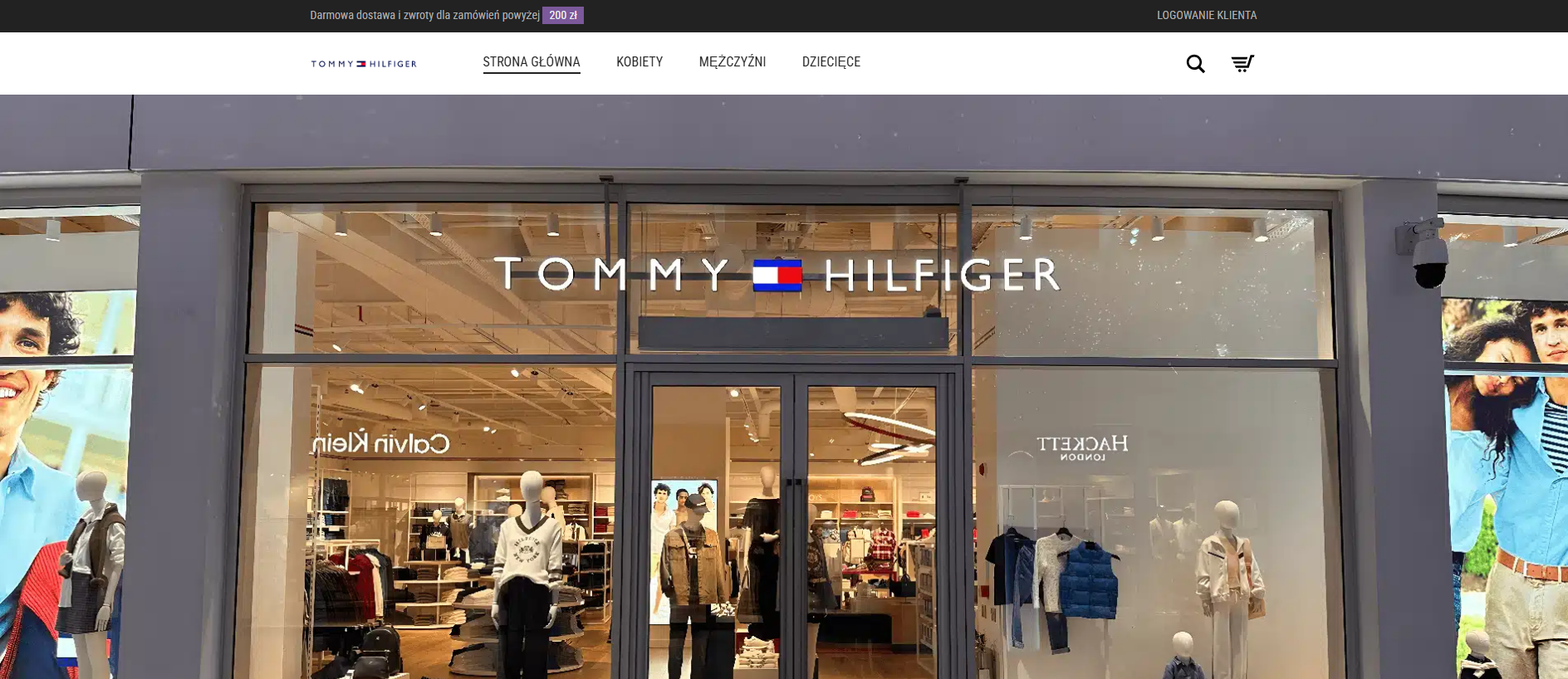 Stored capture of tommy-hilfiger.pl