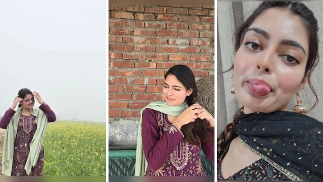 Kerala Mallu Hijjaby Muslim Indian Milf aunty moaning and enjoying Leak Viral sex Video