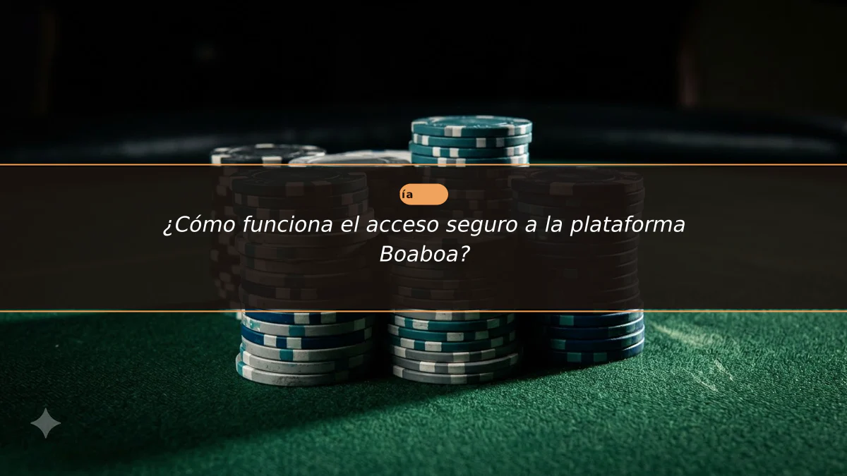 ¿Cómo funciona el acceso seguro a la plataforma Boaboa?