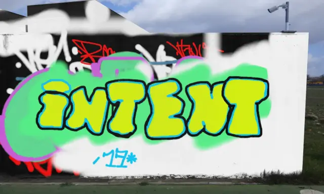 Graffiti artwork by TTj