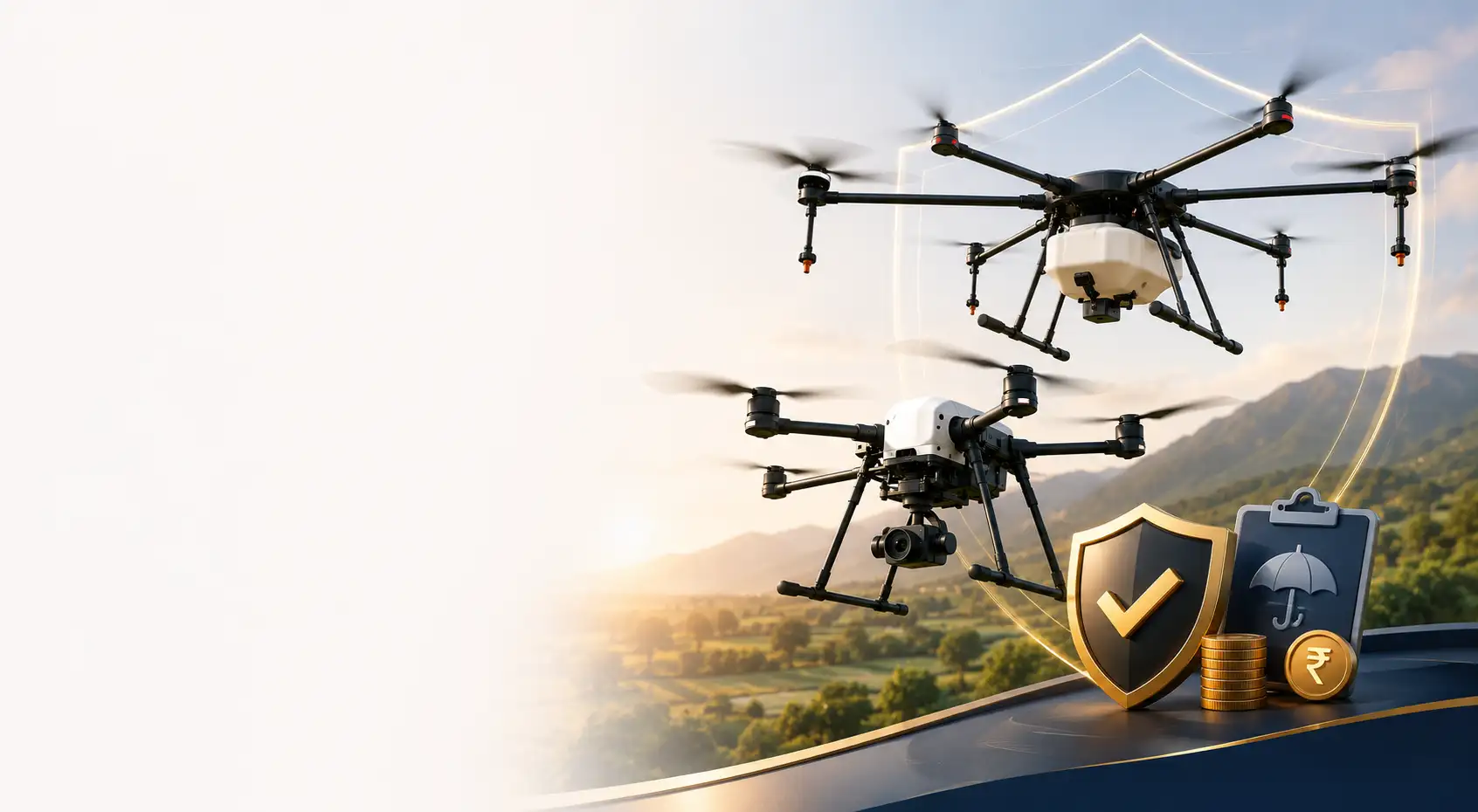 Drone loans and insurance