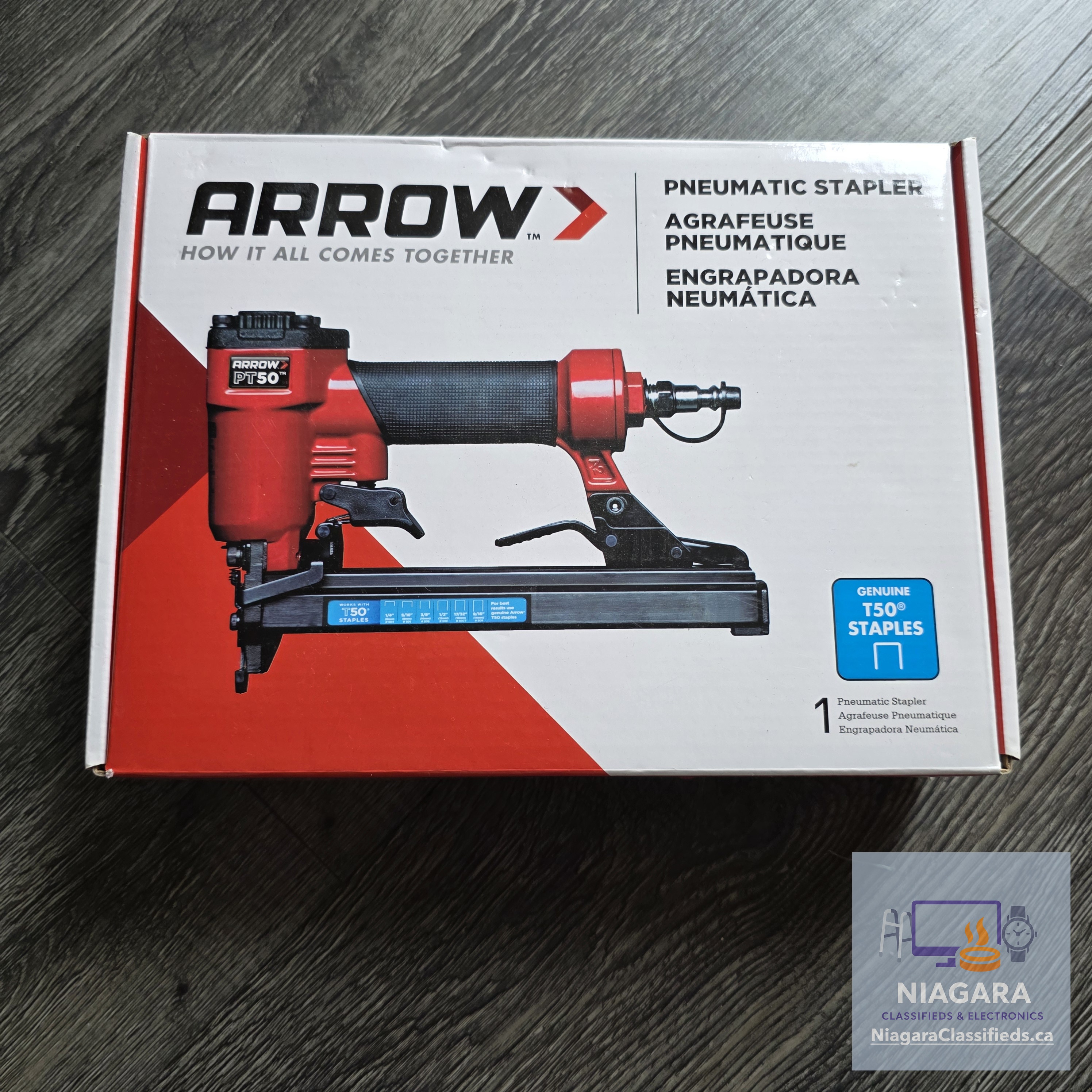 Arrow PT50 Pneumatic Staple Gun