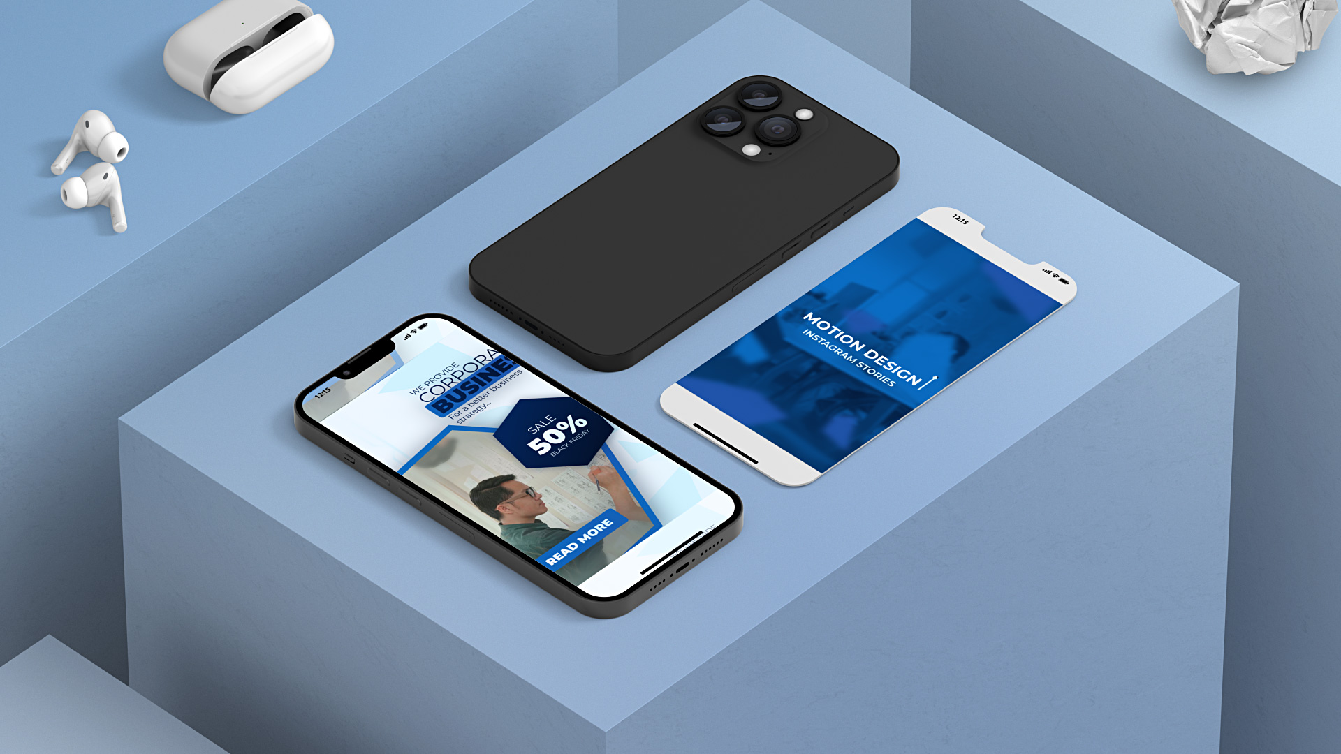 Online Educational Course Promo Vertical Reels - E-Learning Instagram Stories Reels TikTok Shorts