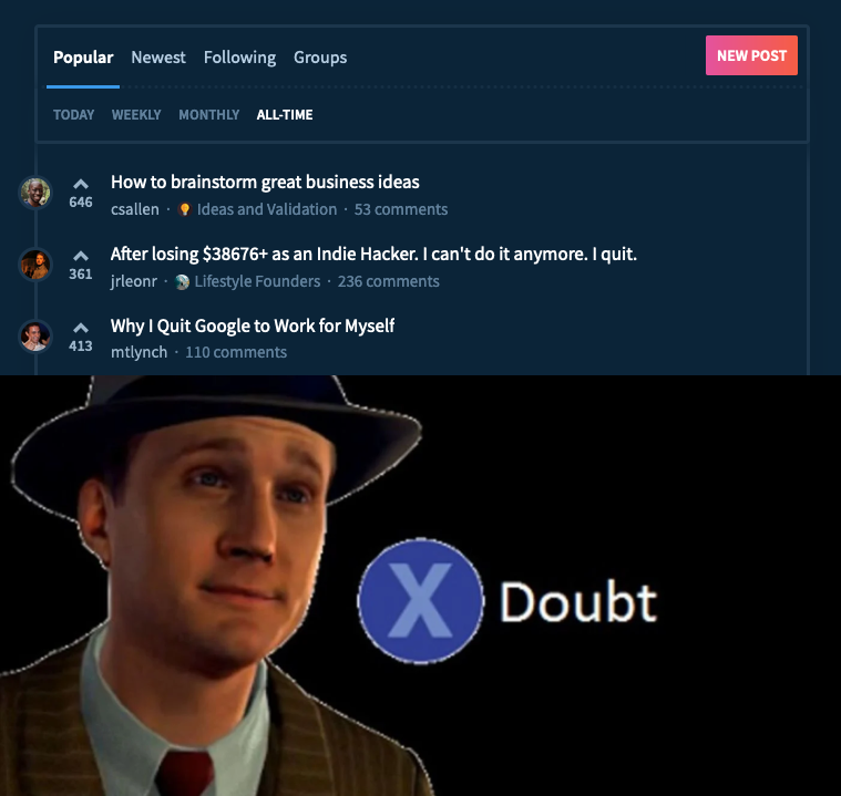 doubt