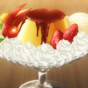 Pudding a la mode