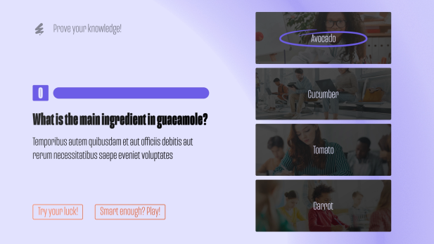 Stylish Quiz Design