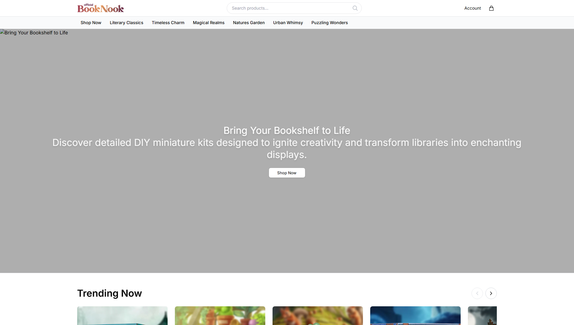 Сохранённый снимок booknookshop.shop