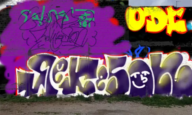 Graffiti artwork by senartolai