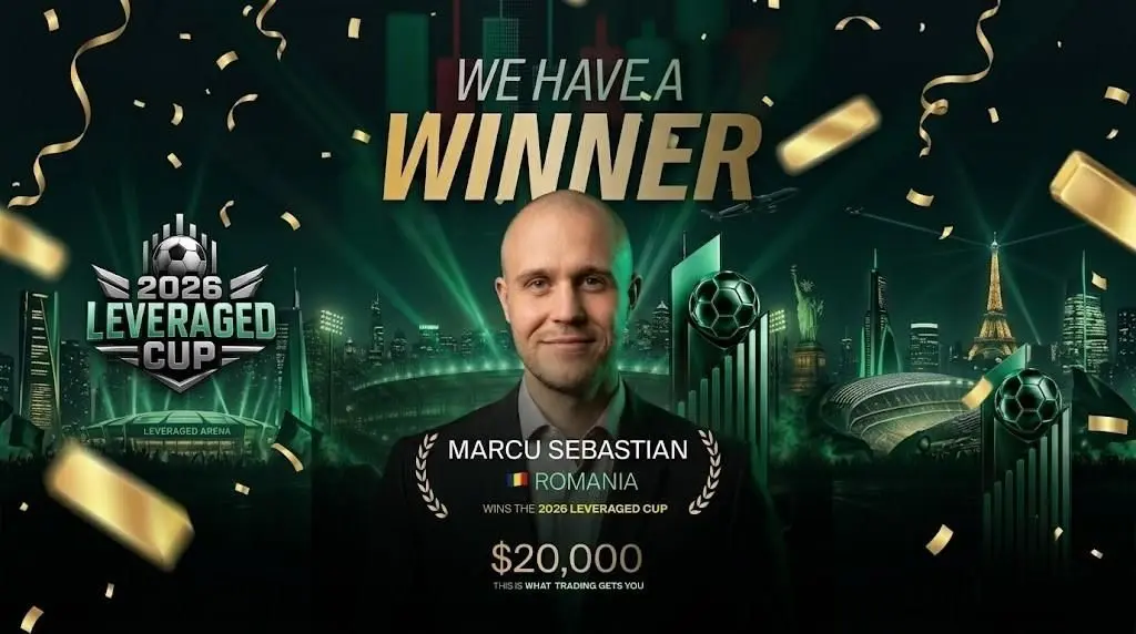 Leveraged Cup crowns Sebastian “Cassius” as 2026 global trading champion, awarding $20,000 prize