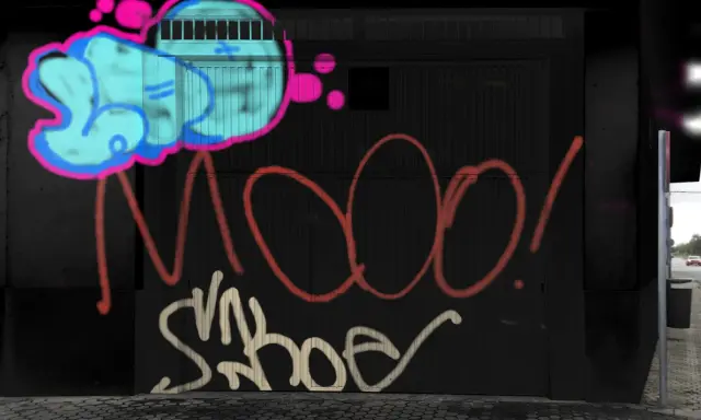 Graffiti artwork by SOLAR