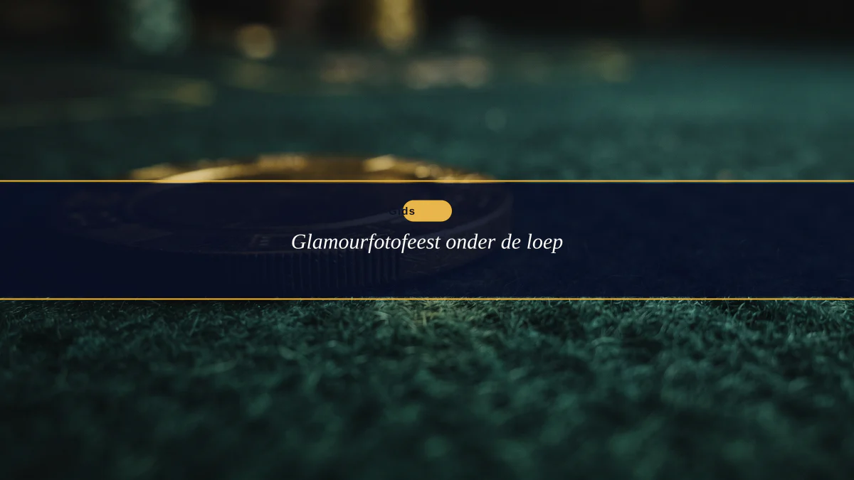 Glamourfotofeest onder de loep
