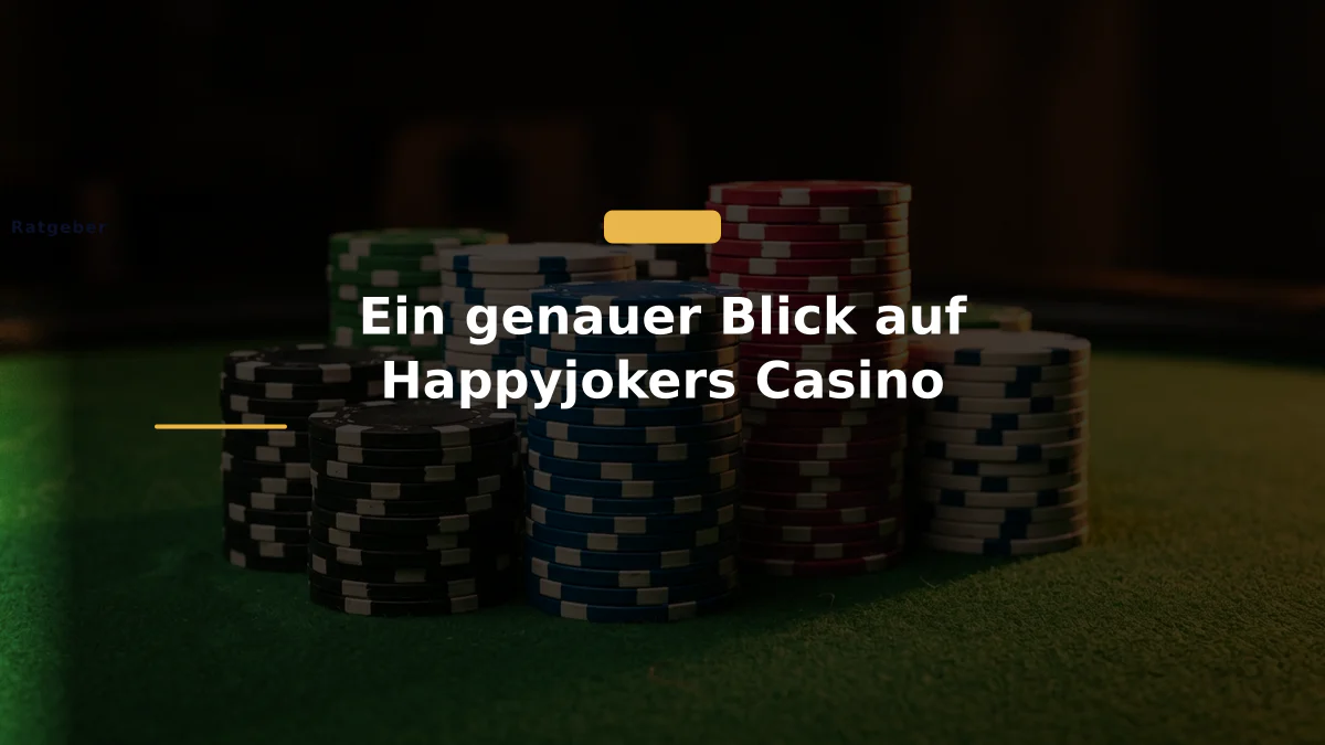 Ein genauer Blick auf Happyjokers Casino