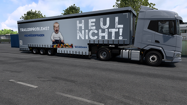 Schroeder Volume Curtain Semitrailers