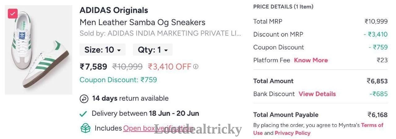 Loot Adidas Samba – Excellent Saving Offer @ 80% OFF Loot Adidas Samba – Excellent Saving Offer @ 80% OFF