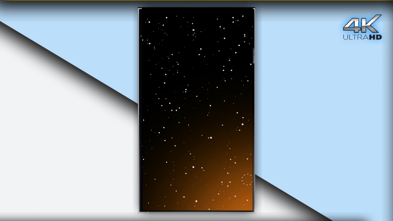 Star Particles Full Screen Kinemaster Template Download