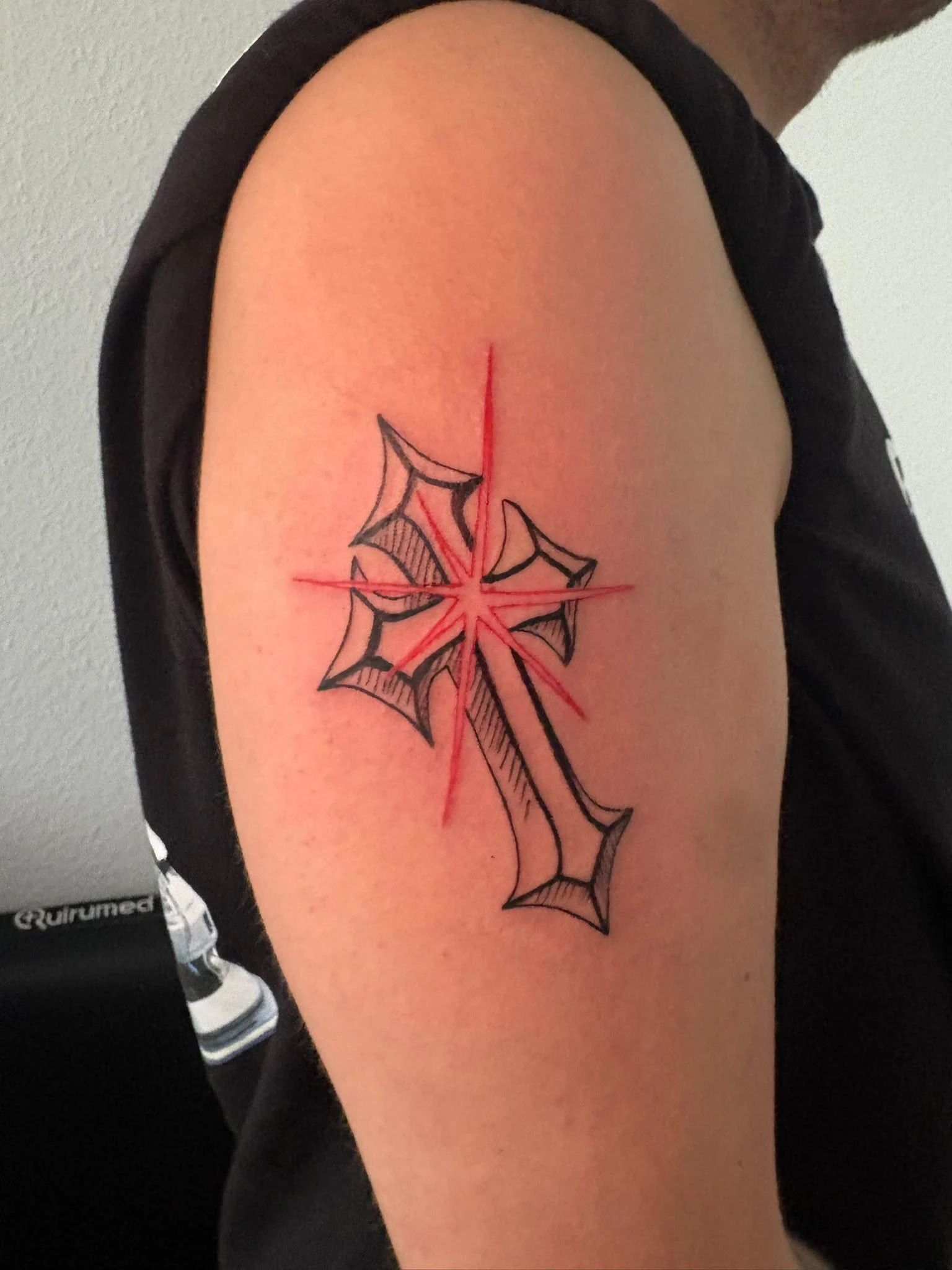 Tattoo-Arbeit aus dem Portfolio von Flocka für Joel