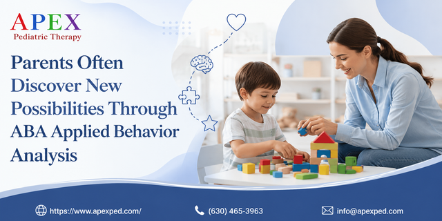 Parents Often Discover New Possibilities Through ABA Applied Behavior Analysis