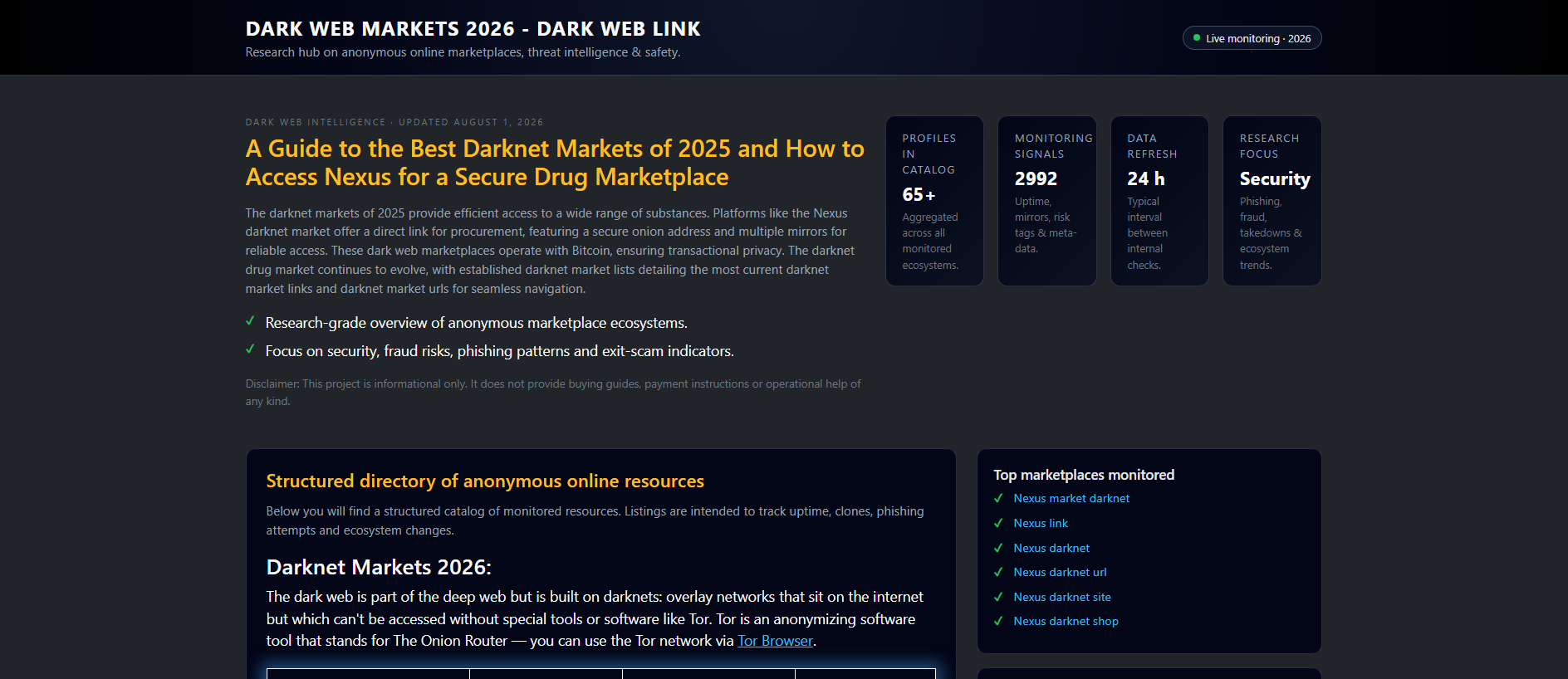 Stored capture of darknetmarketoffers.com