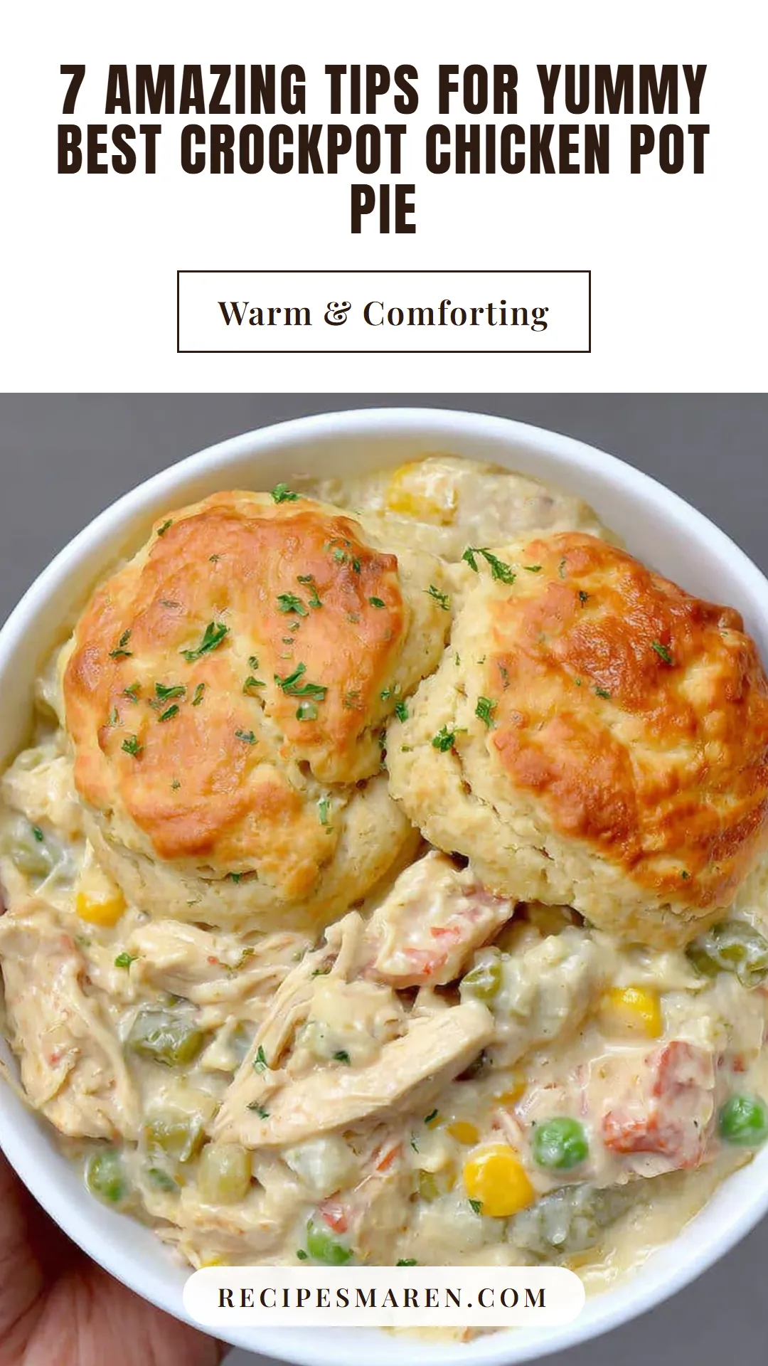 Discover the secrets to making the best homemade chicken pot pie in your crockpot with these 7 amazing tips. This comforting dish combines tender chicken, hearty vegetables, and a creamy sauce, all enveloped in flaky pie crust. Ideal for busy weeknights or cozy family dinners, this recipe is easy to prepare and will delight everyone at the table. Click to explore these tips and make your crockpot chicken pot pie unforgettable.