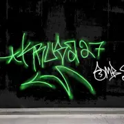 Graffiti artwork by KRUSA27
