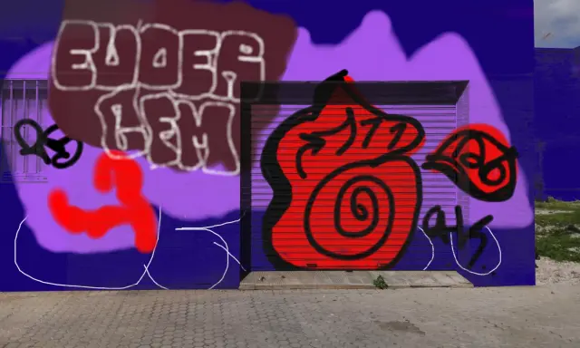 Graffiti artwork by DECAY