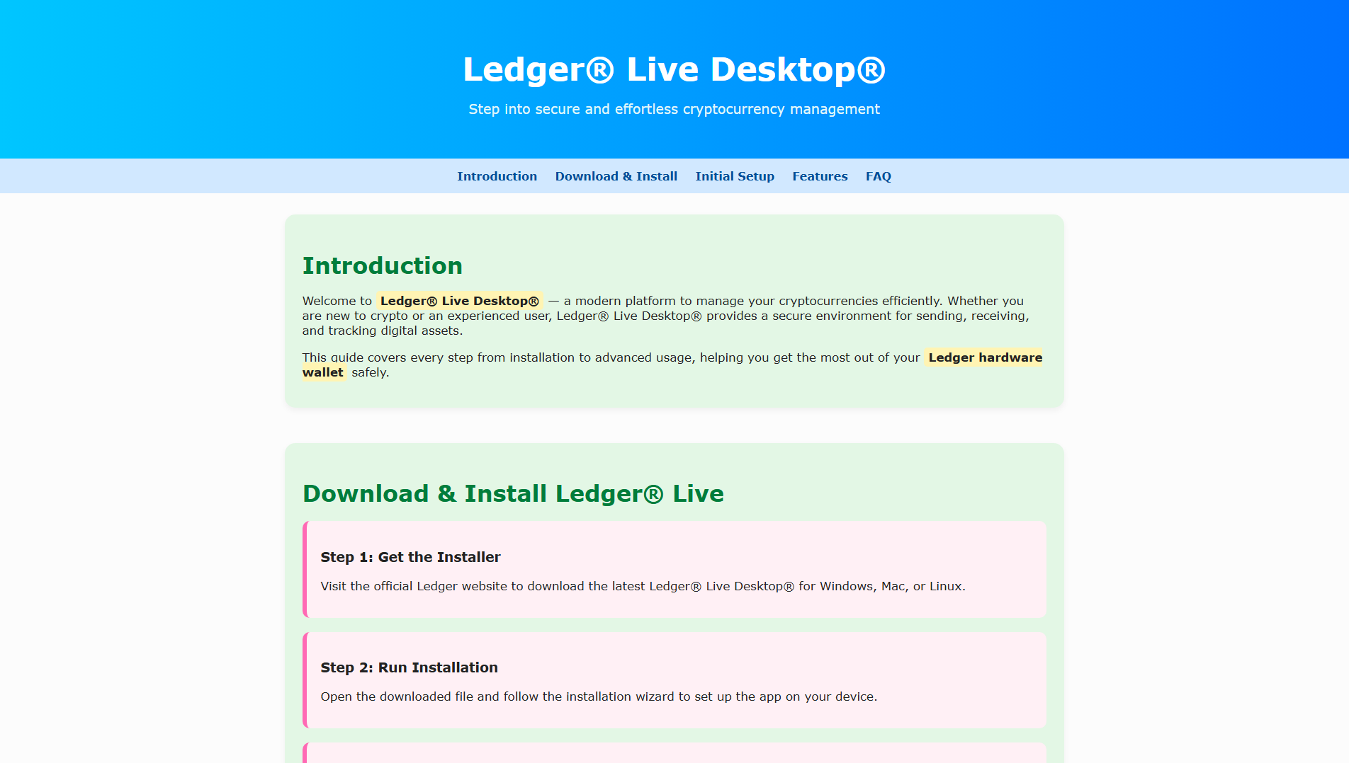 Stored capture of desktop-ledger-io-en.pages.dev