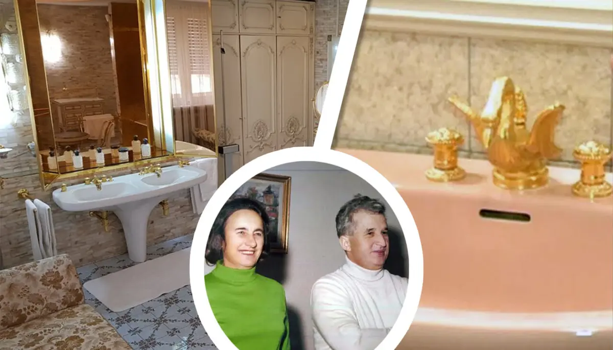 Robinetele "de aur" ale soților Ceaușescu: Mitul spulberat