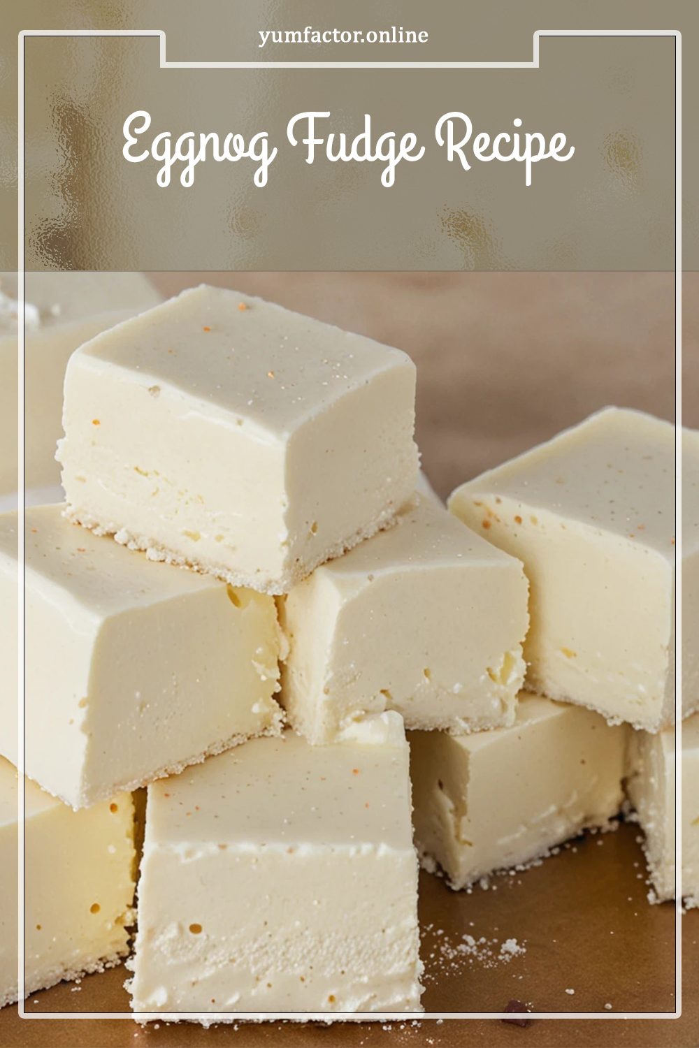Eggnog Fudge Recipe