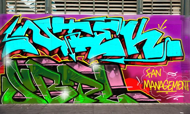 Graffiti artwork by Okeyss