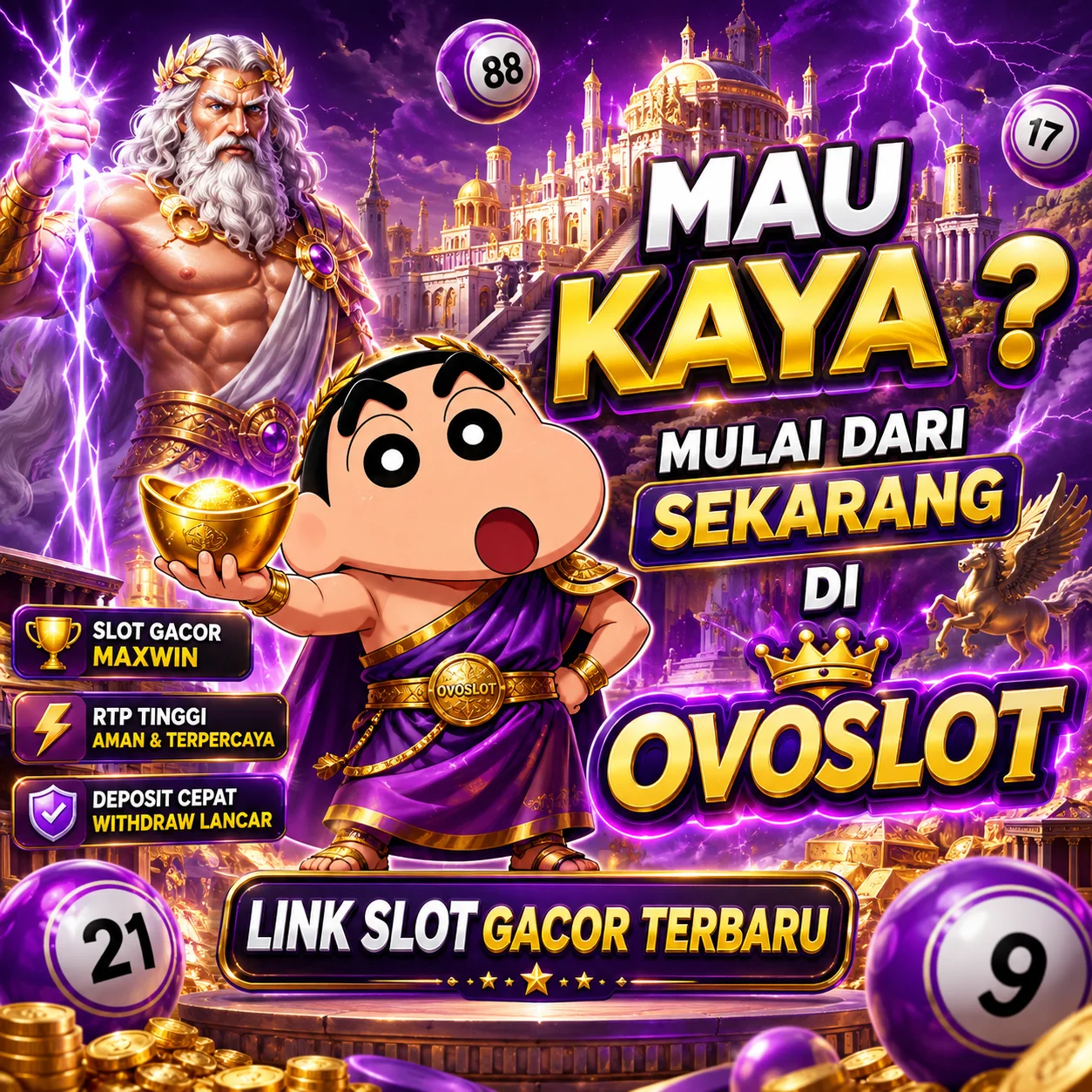 OVOSLOT Situs Cuan Online Baru Saat 2026 Zeus